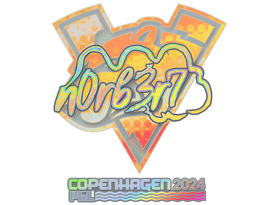 Sticker | n0rb3r7 (Holo) | Copenhagen 2024