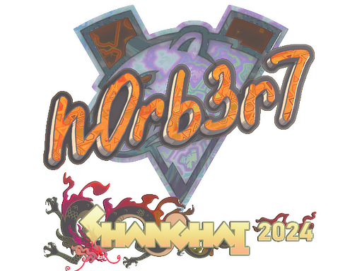 Sticker | n0rb3r7 (Holo) | Shanghai 2024