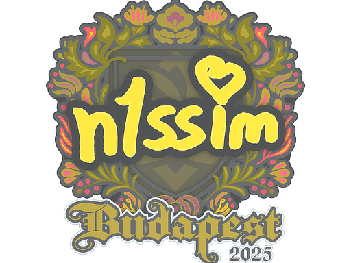 Sticker | n1ssim | Budapest 2025