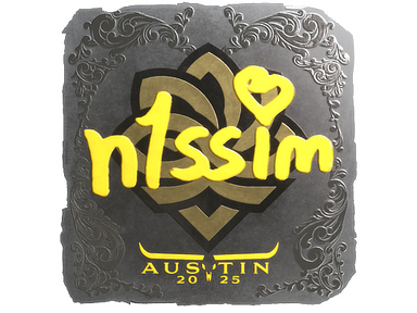 Sticker | n1ssim (Foil) | Austin 2025