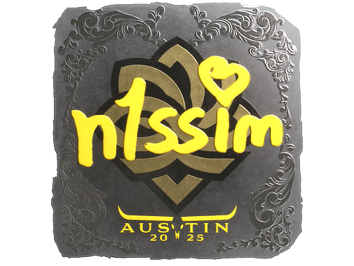 Sticker | n1ssim (Foil) | Austin 2025