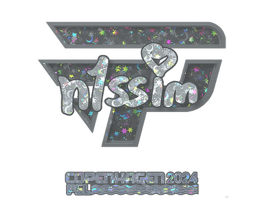 Sticker | n1ssim (Glitter) | Copenhagen 2024