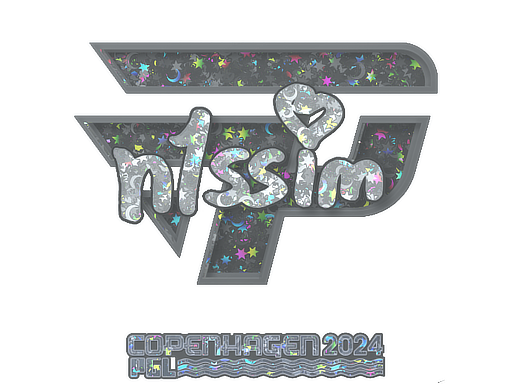 Sticker | n1ssim (Glitter) | Copenhagen 2024