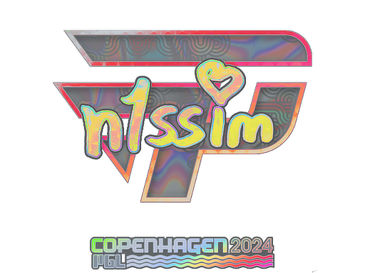 Sticker | n1ssim (Holo) | Copenhagen 2024