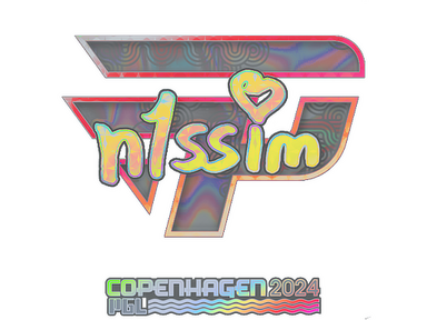 Sticker | n1ssim (Holo) | Copenhagen 2024