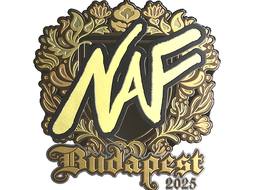 Sticker | NAF (Gold) | Budapest 2025