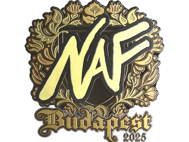 Sticker | NAF (Gold) | Budapest 2025
