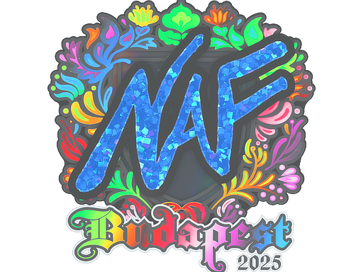 Sticker | NAF (Holo) | Budapest 2025