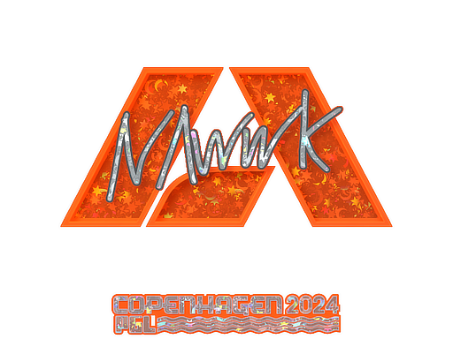 Sticker | nawwk (Glitter) | Copenhagen 2024