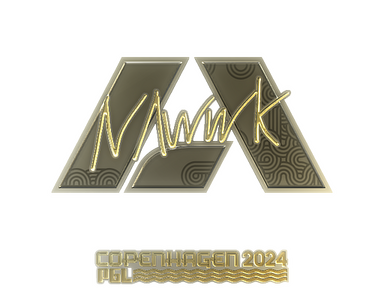 Sticker | nawwk (Gold) | Copenhagen 2024