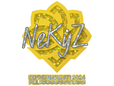Sticker | NEKiZ (Glitter) | Copenhagen 2024