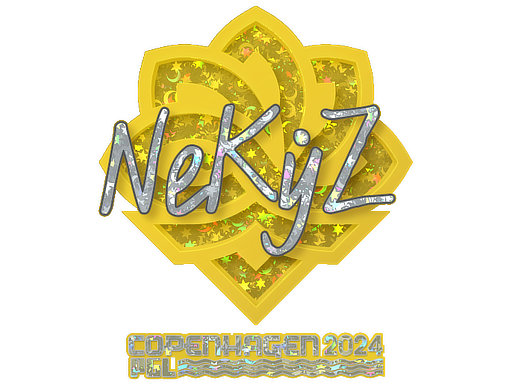 Sticker | NEKiZ (Glitter) | Copenhagen 2024