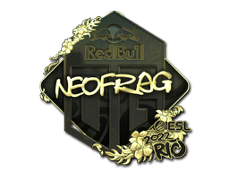 Sticker | NEOFRAG (Gold) | Rio 2022