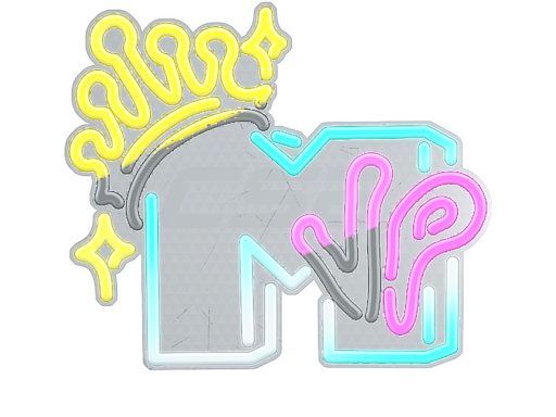 Sticker | Neon MVP (Lenticular)