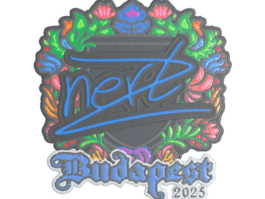 Sticker | NertZ (Embroidered) | Budapest 2025