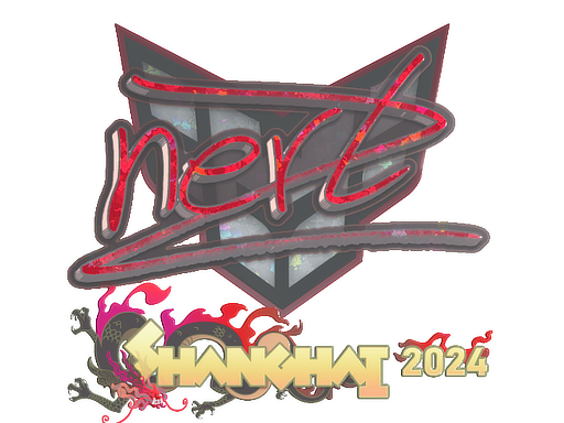 Sticker | NertZ (Glitter) | Shanghai 2024