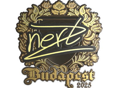 Sticker | NertZ (Gold) | Budapest 2025