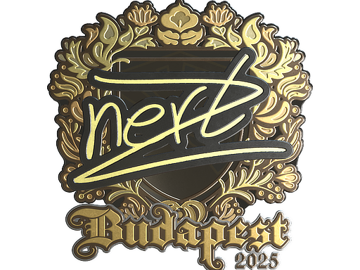 Sticker | NertZ (Gold) | Budapest 2025