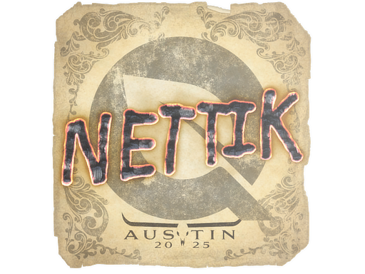 Sticker | nettik | Austin 2025