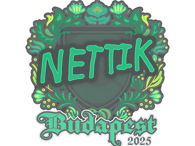 Sticker | nettik | Budapest 2025