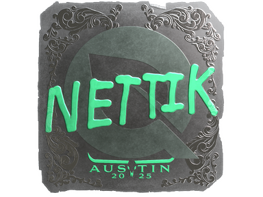 Sticker | nettik (Foil) | Austin 2025