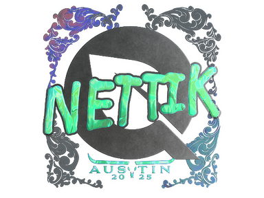 Sticker | nettik (Holo) | Austin 2025