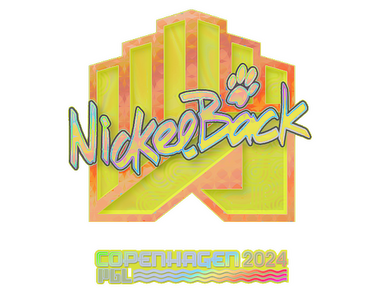 Sticker | NickelBack (Holo) | Copenhagen 2024