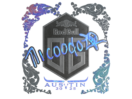 Sticker | nicoodoz (Holo) | Austin 2025