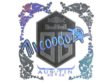 Sticker | nicoodoz (Holo) | Austin 2025