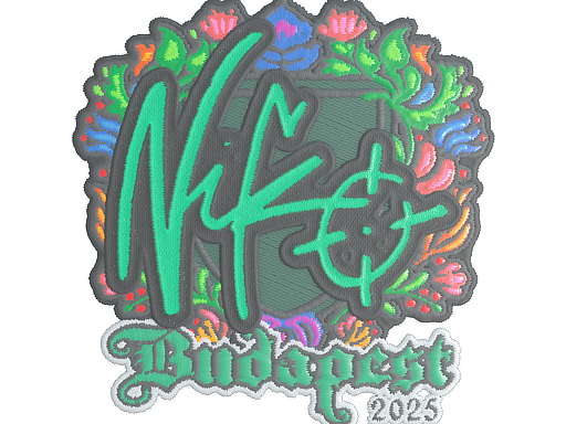 Sticker | NiKo (Embroidered) | Budapest 2025