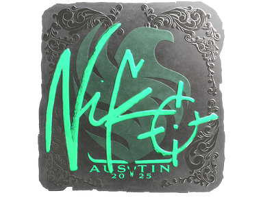 Sticker | NiKo (Foil) | Austin 2025