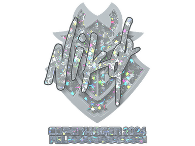 Sticker | NiKo (Glitter) | Copenhagen 2024