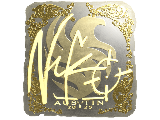 Sticker | NiKo (Gold) | Austin 2025