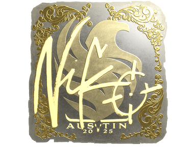 Sticker | NiKo (Gold) | Austin 2025