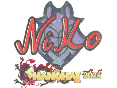 Sticker | NiKo (Holo) | Shanghai 2024