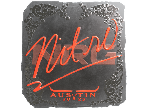 Sticker | nitr0 (Foil) | Austin 2025