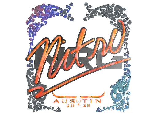 Sticker | nitr0 (Holo) | Austin 2025