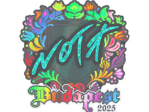 Sticker | nota (Holo) | Budapest 2025