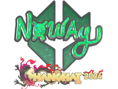 Sticker | noway (Glitter) | Shanghai 2024