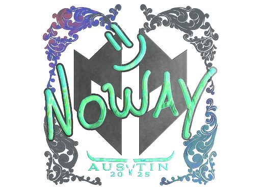 Sticker | noway (Holo) | Austin 2025