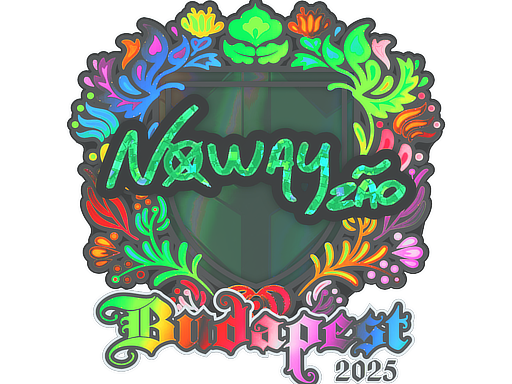 Sticker | noway (Holo) | Budapest 2025