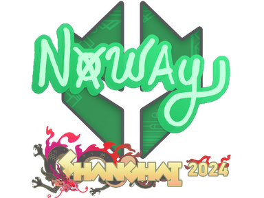 Sticker | noway | Shanghai 2024