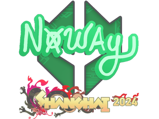 Sticker | noway | Shanghai 2024