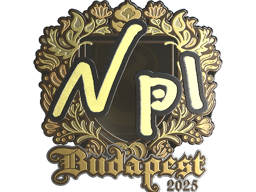 Sticker | npl (Gold) | Budapest 2025
