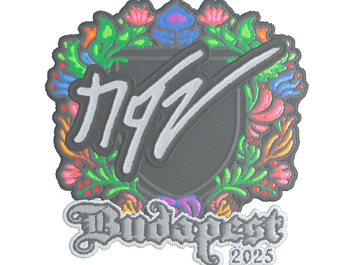 Sticker | NQZ (Embroidered) | Budapest 2025