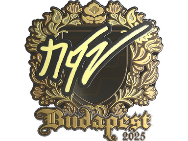 Sticker | NQZ (Gold) | Budapest 2025