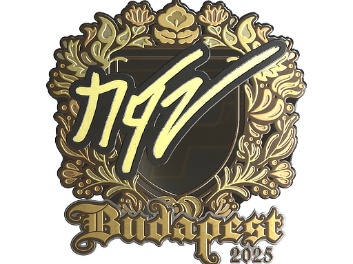Sticker | NQZ (Gold) | Budapest 2025