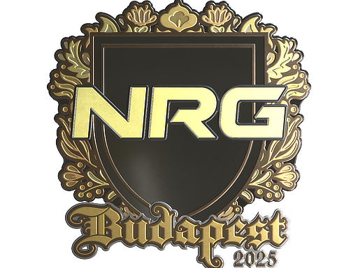 Sticker | NRG (Gold) | Budapest 2025