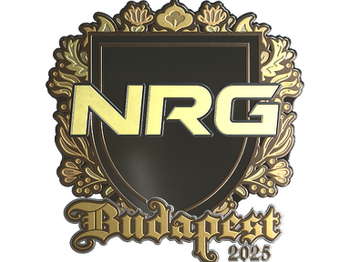 Sticker | NRG (Gold) | Budapest 2025