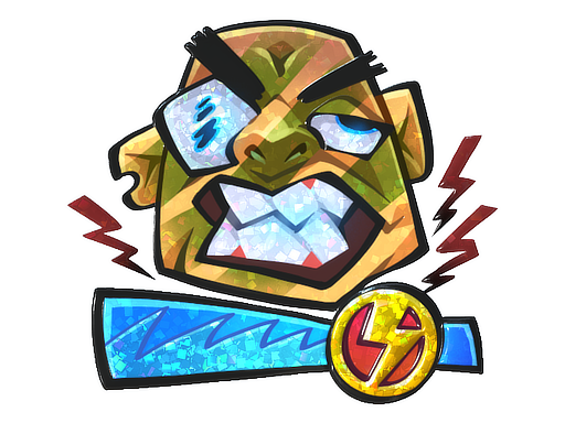 Sticker | Overloaded (Glitter)